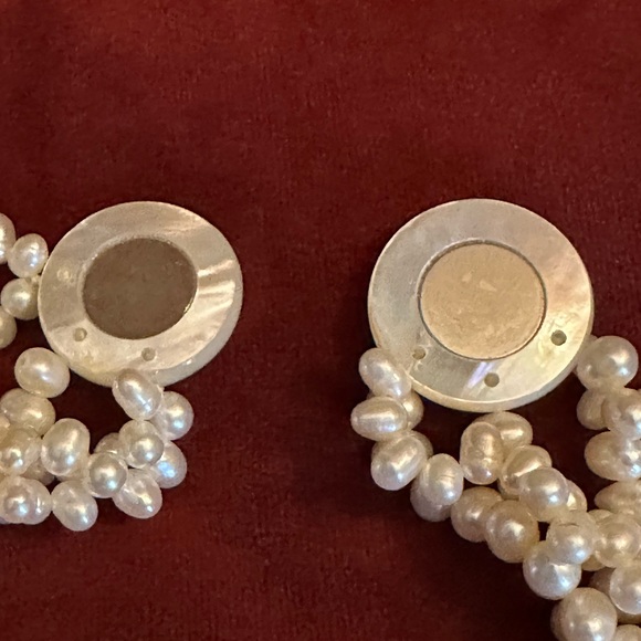 Vintage pearl choker necklace - Picture 5 of 7